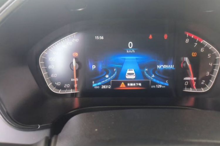 Used CHANGAN CS75 2023 Enjoy Edition 1.5T DCT Prestige Version Odometer Close Up