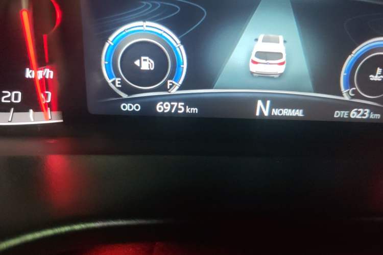 Used CHANGAN CS75 2023 Enjoy Edition 1.5T DCT Prestige Version Odometer Close Up