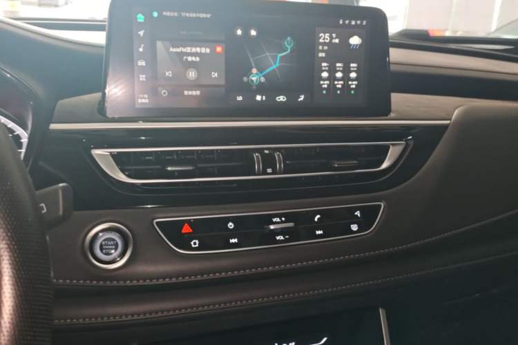 Used CHANGAN CS75 2024 Enjoy Edition 1.5T DCT Luxury Model Audio And AC Panel