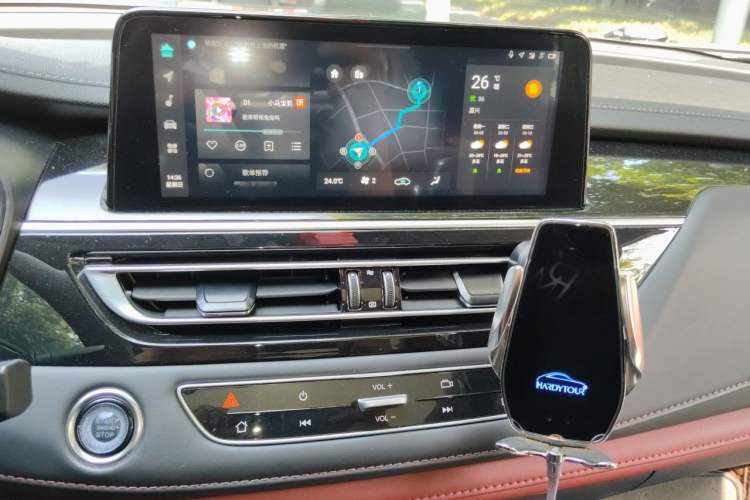 Used CHANGAN CS75 2024 Enjoyment Edition 1.5T DCT Prestige Model Audio And AC Panel