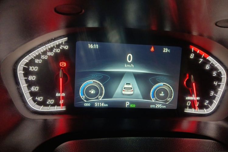 Used CHANGAN CS75 2024 Enjoyment Edition 1.5T DCT Prestige Model Odometer Close Up