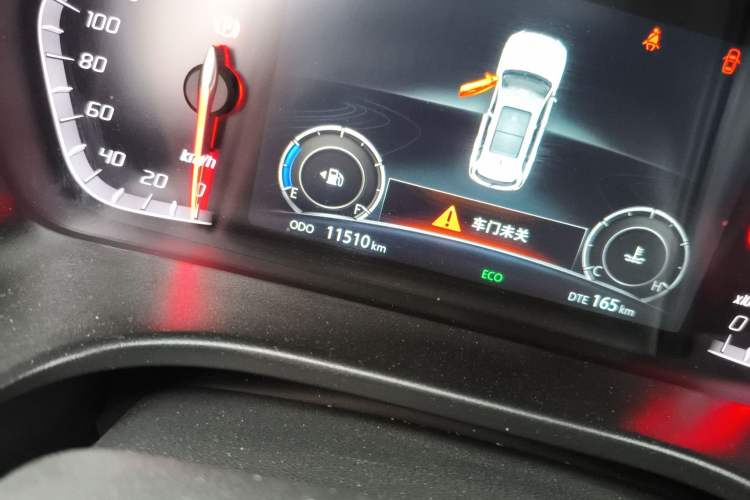 Used CHANGAN CS75 2024 Enjoy Edition 1.5T Manual Elite Model Odometer Close Up