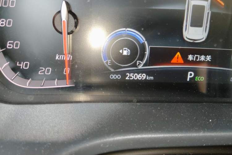 Used CHANGAN CS75 2024 Enjoyment Edition 1.5T DCT Prestige Model Odometer Close Up