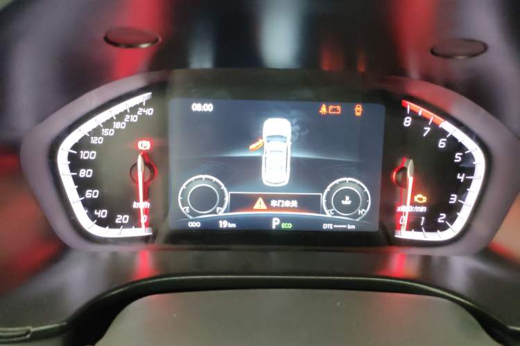 Used CHANGAN CS75 2024 Enjoyment Edition 1.5T DCT Prestige Model Odometer Close Up