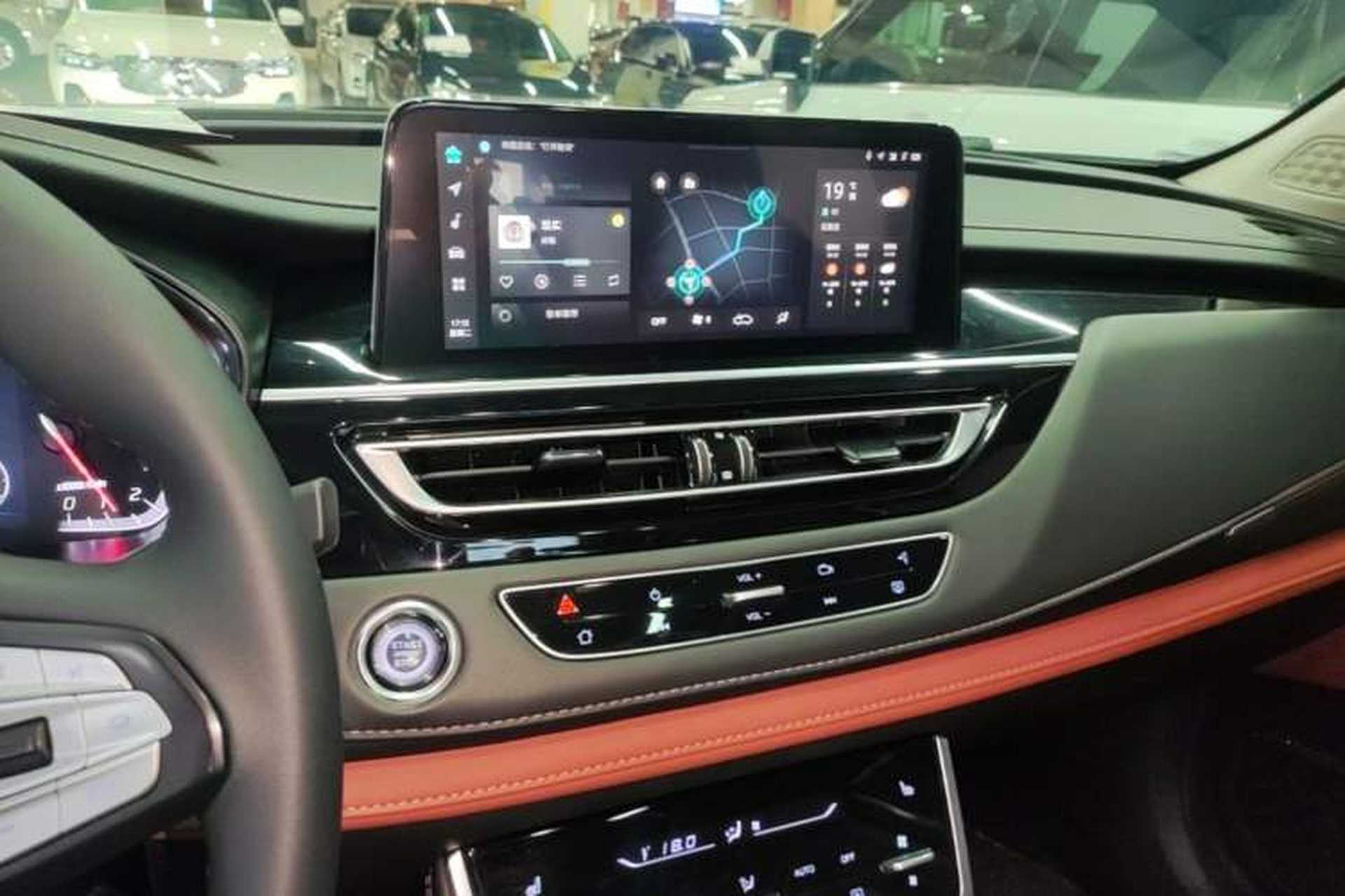 Used CHANGAN CS75 2024 Enjoyment Edition 1.5T DCT Prestige Model Audio And AC Panel