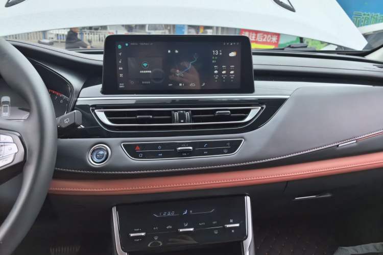Used CHANGAN CS75 2024 Enjoy Edition 1.5T DCT Luxury Model Audio And AC Panel