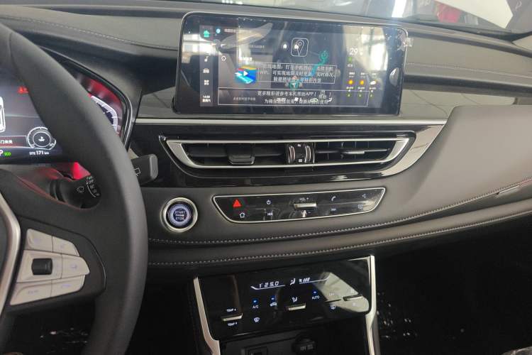 Used CHANGAN CS75 2024 Enjoy Edition 1.5T DCT Luxury Model Audio And AC Panel