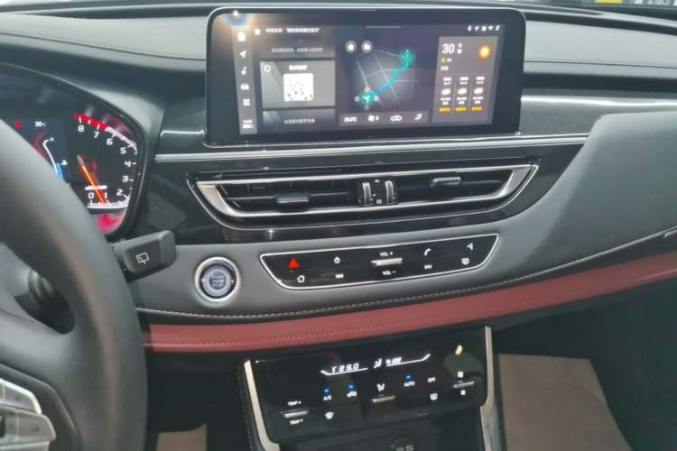Used CHANGAN CS75 2024 Enjoy Edition 1.5T DCT Luxury Model Audio And AC Panel