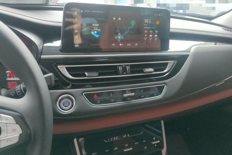 Used CHANGAN CS75 2024 Enjoy Edition 1.5T DCT Luxury Model Audio And AC Panel
