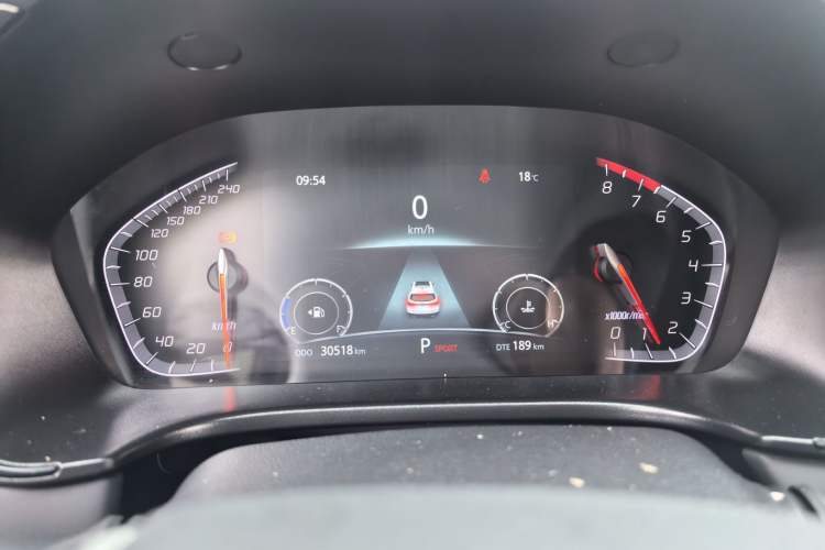 Used CHANGAN CS75 2024 Enjoy Edition 1.5T DCT Luxury Model Instrument Cluster