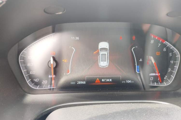 Used CHANGAN CS75 2024 Enjoy Edition 1.5T DCT Luxury Model Instrument Cluster