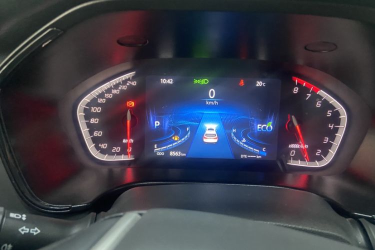 Used CHANGAN CS75 2024 Enjoyment Edition 1.5T DCT Prestige Model Odometer Close Up