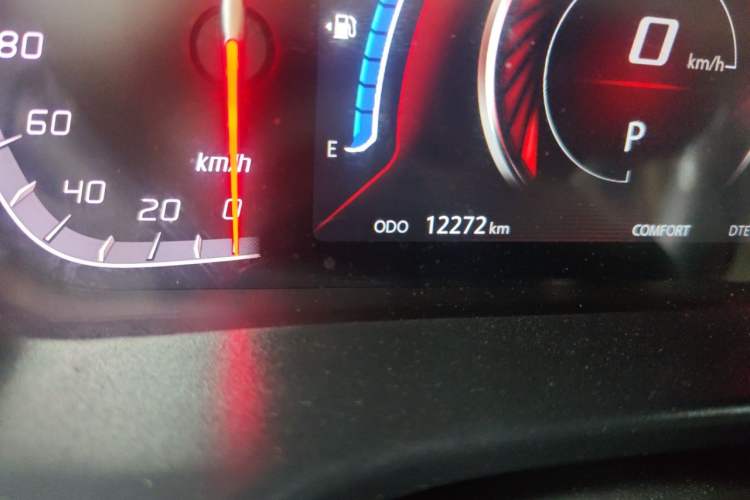 Used CHANGAN CS75 2024 Enjoyment Edition 1.5T DCT Prestige Model Odometer Close Up
