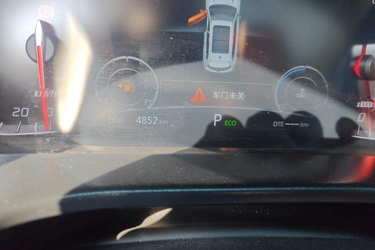 Used CHANGAN CS75 2024 Enjoyment Edition 1.5T DCT Prestige Model Odometer Close Up