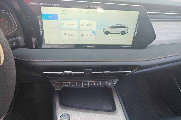 Used CHANGAN CS75 2025 Model PRO 1.5T Enjoyment 7-Seater Audio And AC Panel