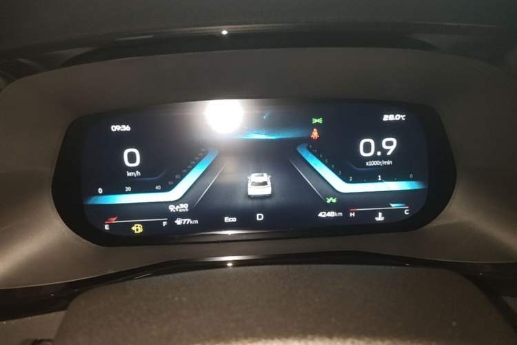 Used CHANGAN CS75 2025 Model PRO 1.5T Advanced 7-Seater Instrument Cluster