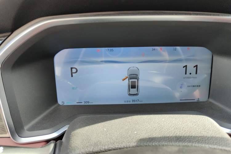 Used CHANGAN CS75 2026 Model PRO 1.5T DCT Prestige 7-Seater Instrument Cluster