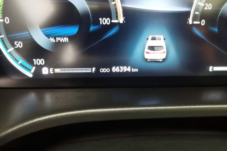 Used CHANGAN CS75 New Energy 2018 1.5T PHEV Progressive Trim Odometer Close Up