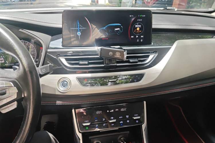 Used CHANGAN CS75 New Energy 2018 1.5T PHEV Progressive Trim Audio And AC Panel