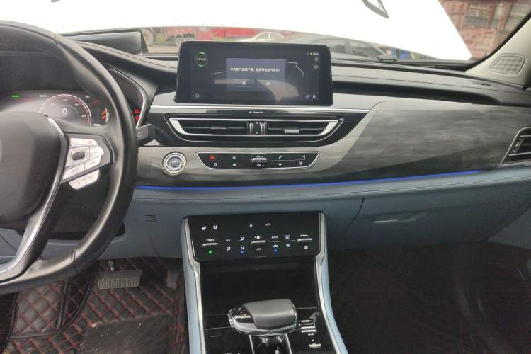 Used CHANGAN CS75 New Energy 2018 1.5T PHEV Elite Model Audio And AC Panel
