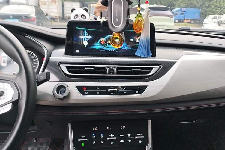 Used CHANGAN CS75 New Energy 2018 1.5T PHEV Progressive Trim Audio And AC Panel