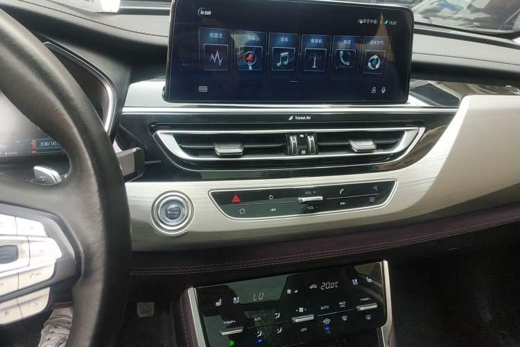 Used CHANGAN CS75 New Energy 2018 1.5T PHEV Navigation Model Audio And AC Panel