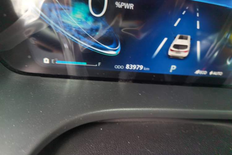 Used CHANGAN CS75 New Energy 2018 1.5T PHEV Progressive Trim Odometer Close Up