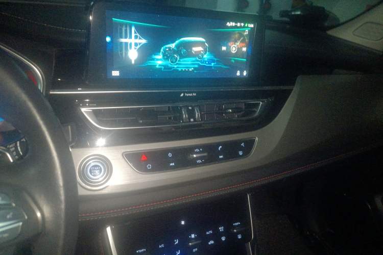 Used CHANGAN CS75 New Energy 2020 1.5T PHEV Ambition Model Audio And AC Panel