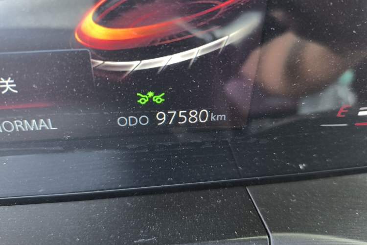 Used CHANGAN CS75 PLUS 2020 2.0T Automatic Pilot Version Odometer Close Up