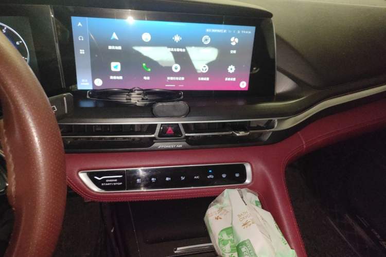 Used CHANGAN CS75 PLUS 2020 2.0T Automatic Flagship Edition Audio And AC Panel