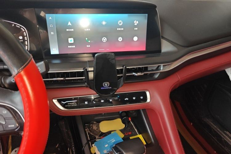 Used CHANGAN CS75 PLUS 2020 1.5T Automatic Luxury Version Audio And AC Panel