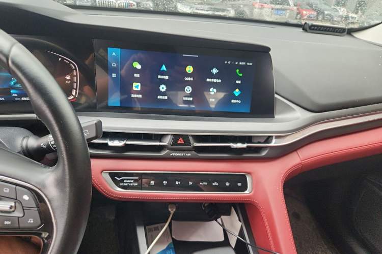 Used CHANGAN CS75 PLUS 2020 1.5T Automatic Luxury Version Audio And AC Panel