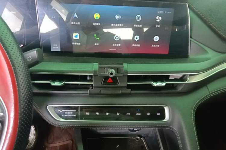 Used CHANGAN CS75 PLUS 2020 1.5T Automatic Luxury Version Audio And AC Panel