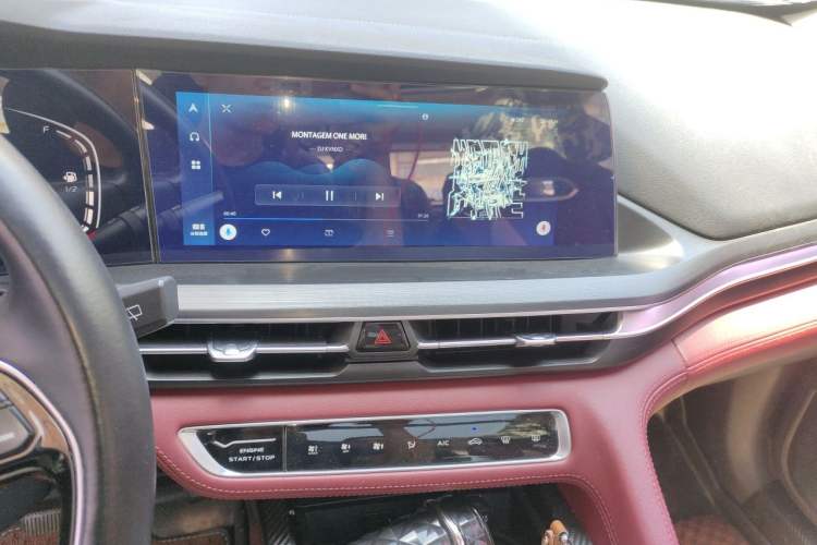 Used CHANGAN CS75 PLUS 2020 2.0T Automatic Pilot Version Audio And AC Panel