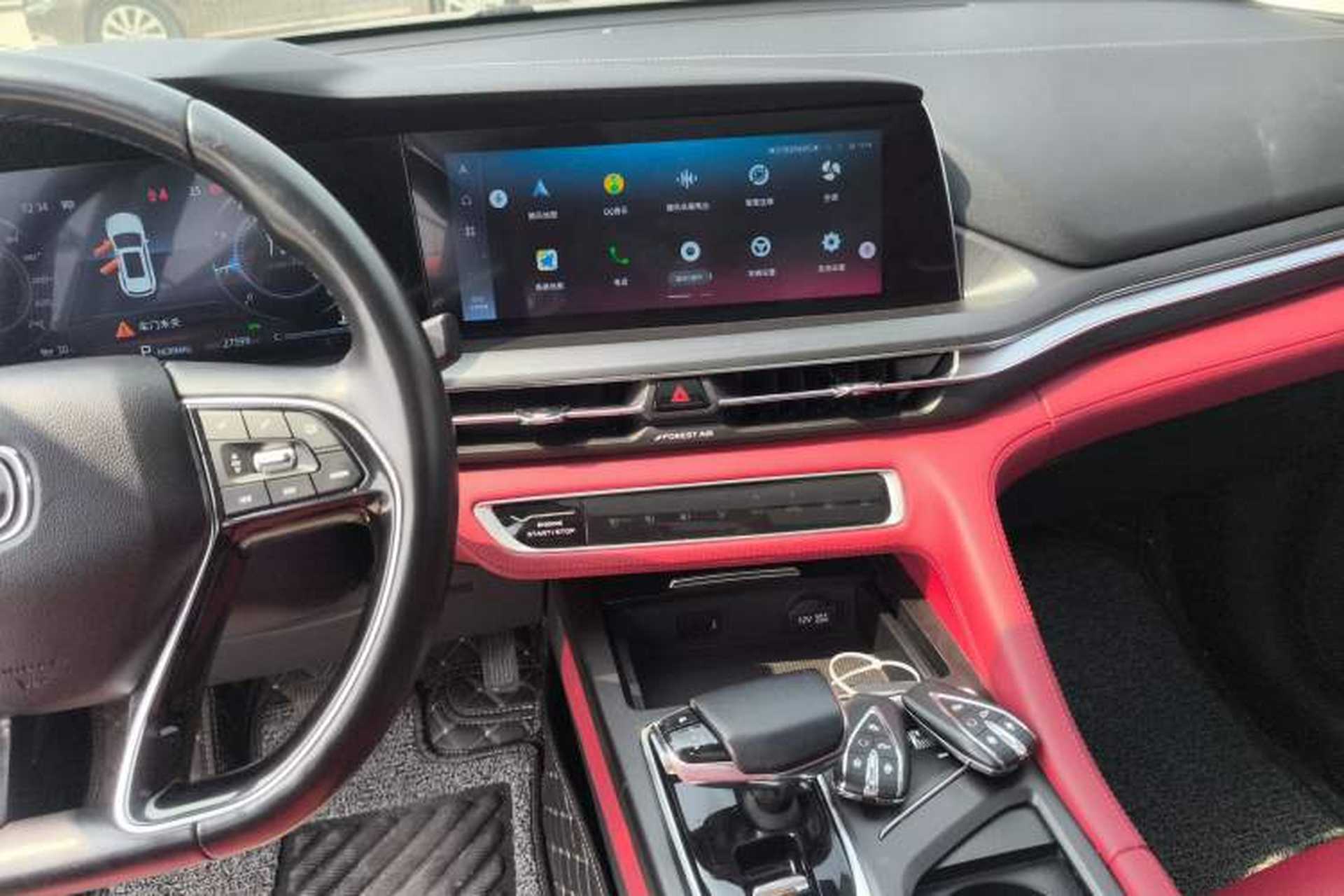 Used CHANGAN CS75 PLUS 2020 2.0T Automatic Flagship Edition Audio And AC Panel