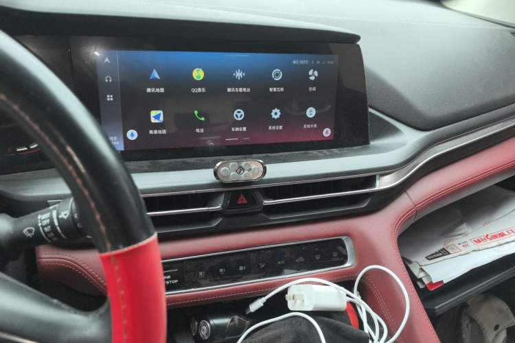 Used CHANGAN CS75 PLUS 2020 2.0T Automatic Pilot Version Audio And AC Panel