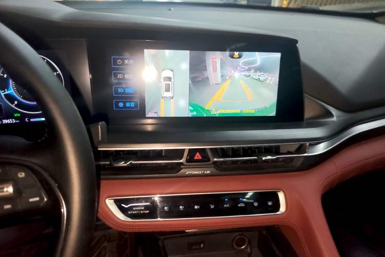 Used CHANGAN CS75 PLUS 2020 2.0T Automatic Flagship Edition Audio And AC Panel