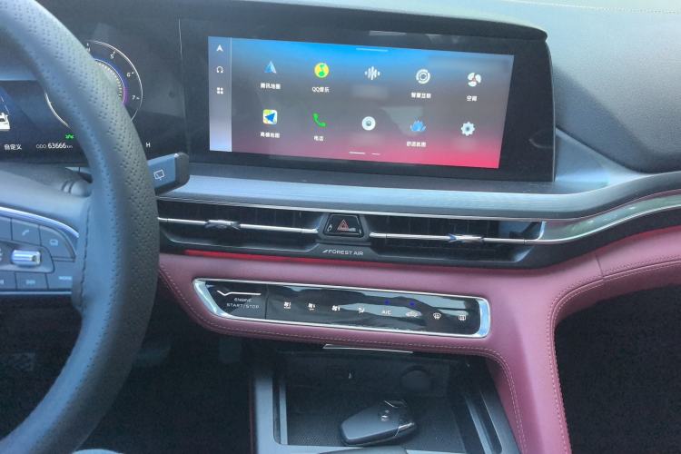 Used CHANGAN CS75 PLUS 2020 2.0T Automatic Flagship Edition Audio And AC Panel