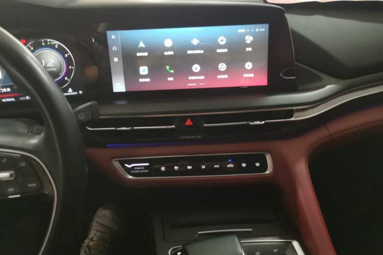 Used CHANGAN CS75 PLUS 2020 2.0T Automatic Flagship Edition Audio And AC Panel
