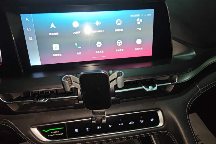 Used CHANGAN CS75 PLUS 2020 1.5T Automatic Luxury Version Audio And AC Panel