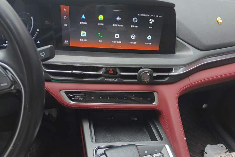 Used CHANGAN CS75 PLUS 2020 2.0T Automatic Flagship Edition Audio And AC Panel