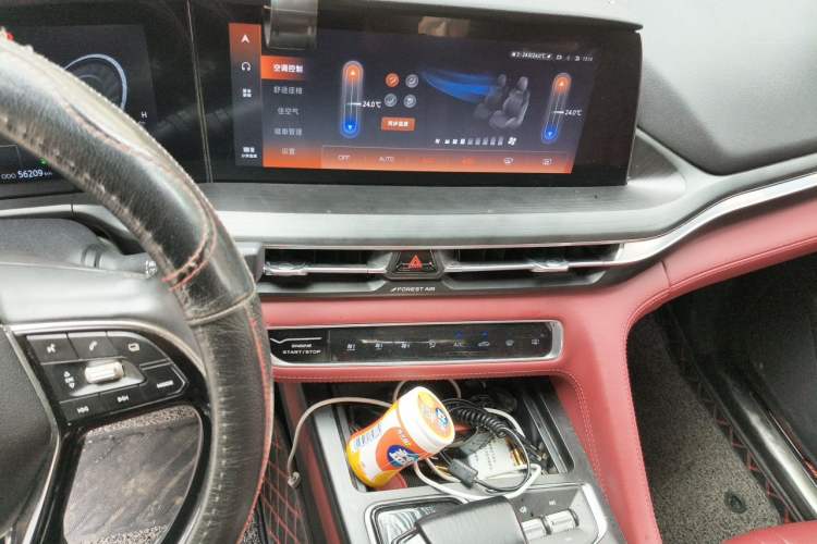 Used CHANGAN CS75 PLUS 2020 2.0T Automatic Flagship Edition Audio And AC Panel