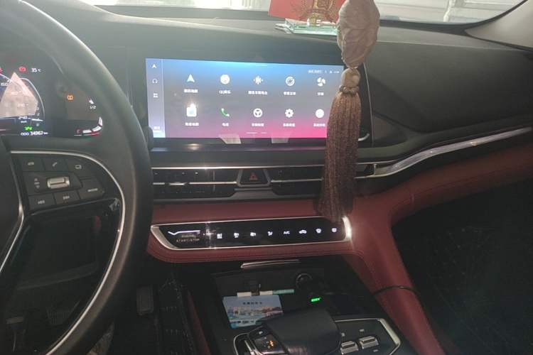 Used CHANGAN CS75 PLUS 2020 2.0T Automatic Pilot Version Audio And AC Panel