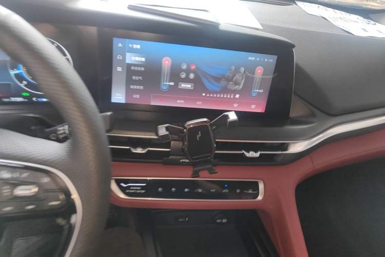 Used CHANGAN CS75 PLUS 2020 2.0T Automatic Flagship Edition Audio And AC Panel