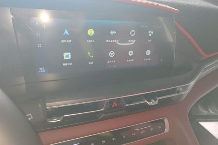 Used CHANGAN CS75 PLUS 2020 2.0T Automatic Pilot Version Audio And AC Panel