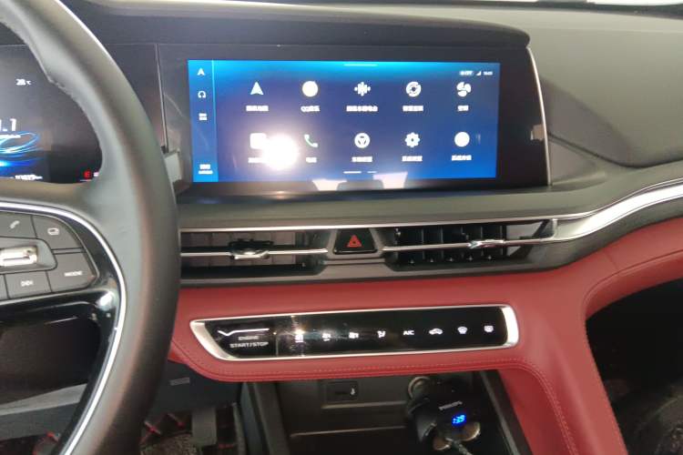 Used CHANGAN CS75 PLUS 2020 1.5T Automatic Luxury Version Audio And AC Panel
