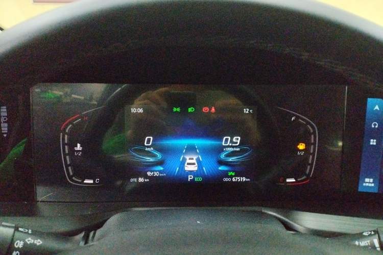 Used CHANGAN CS75 PLUS 2020 2.0T Automatic Pilot Version Instrument Cluster