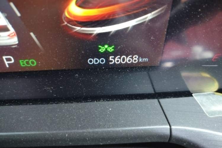 Used CHANGAN CS75 PLUS 2020 2.0T Automatic Pilot Version Odometer Close Up