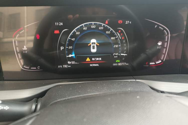 Used CHANGAN CS75 PLUS 2020 1.5T Automatic Prestige Edition Odometer Close Up