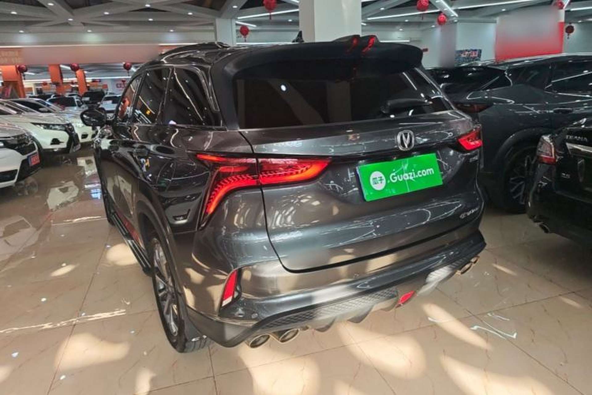 Used CHANGAN CS75 PLUS 2020 2.0T Automatic Flagship Edition Rear Left 45 Deg